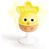 Hape Rammelaar en Bijtring Set – 3 houten babyspeelgoed rammelaars muis, konijn en kuiken vanaf 0 maanden