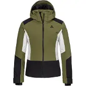 Schöffel Outdoorjas ' Zandwel' groen / zwart / wit