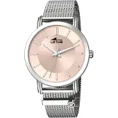 Lotus Analoog horloge pink