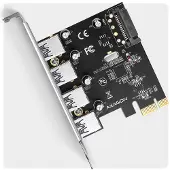 Axagon PCEU-430RS 4 poorten PCI Express kaart PCIe x1