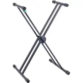 K&M 18990 X Frame Keyboard Stand Black