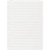 vidaXL Plantenbak 70x70x68,5 cm massief grenenhout wit