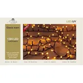 Annas collection Kerstverlichting LED classic Ivy 1500 LED / 32 meter met timer Anna's collection
