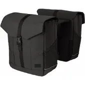 Fastrider Pendler Dubbele Fietstas Grijs - 24L
