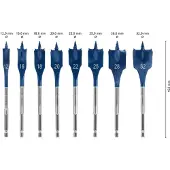 Bosch 2608902111 Vlakfreesboorset 1 stuk(s)