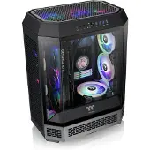 Thermaltake The Tower 600 Mid - PC Case - Behuizing - Gehard Glas - 2x140mm Ventilator - Zwart