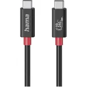 Ginza.se 00200799 USB-C-kabel USB 4.0 USB-C stekker 1 m Zwart Flexibel