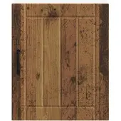 vidaXL Keukenplanken, 2 stuks, Lucca, antieke houtlook, houtvezel