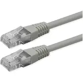 Roline Patchkabel Cat.6 (Class E), UTP, PoE, grau, 5 m