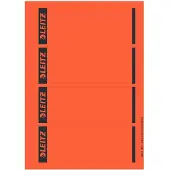 Leitz PC Printbare Zelfklevende Rugetiketten 1685 Voor 1080 Ordners Rood 62 x 192 mm 100 Stuks