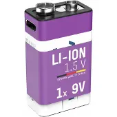Ansmann Oplaadbare batterij (USB-C) E-Block USB-C Li-ion 9 V 400 mAh 1 stuk(s)