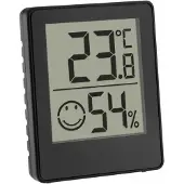 TFA-Dostmann Digitales Thermo-Hygrometer 30.5039.01.03 Thermo- en hygrometer Zwart