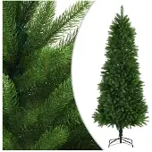 vidaXL Kunstkerstboom met levensechte naalden 240 cm groen