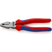 Knipex Kracht-kombitang | Meer-componentengrepen | Zwart geatramenteerd | Lengte 180 mm | Zelfbedieningskaart/blister - 02 02 180 SB