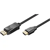 Goobay DisplayPort - HDMI kabel | 8K 60Hz | CCA | 2 meter