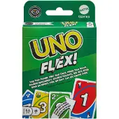 Uno Spel UNO Flex Card Game editie met Power Cards 2-8 spelers