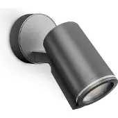 Steinel Spot ONE, wandlamp voor buiten, zwart, aluminium, kunststof, IP44, klasse II, IK02