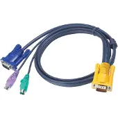 EFB Elektronik KVM-kabelset, PS/2, 2L-5206P, lengte 6 meter