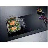 AEG CCE84779CB Zwart Ingebouwd 83 cm Inductiekookplaat zones 4 zone(s) Inbouw afzuigkap