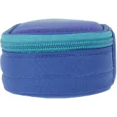 Herlitz etui 'Dip Dye blauw'