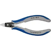 Knipex Precisie Elektronica-Zijsnijtang | 125 mm Lengte | Meer-Componentengrepen | Gebruineerd - 79 42 125 Z