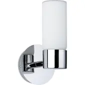 Paulmann Wandlamp Eleon, dimbaar, chroom / zilver, Badkamer, metaal, Modern, Wandlamp