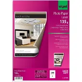 Sigel Fotopapier kleurenlaser - A3 hoogwit glans 135gr 200 vel