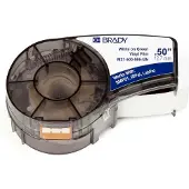 Brady M21-500-595-GN tape vinyl | wit op groen | 12,7mm x 6,40m