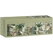 Markenlos Interdruk Panorama-puzzel, 1000 stukjes, "Geheime Tuin", artikelnummer 5902277326249