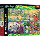 Trefl 13338, 250 stukjes, Puzzel met tekenfilms, Geschikt voor kinderen vanaf 7 jaar