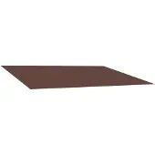 vidaXL Vervangingsdoek voor zonnescherm Bruin 500 × 300 cm Polyester