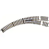 Piko g G Spoor 35225 Gebogen wissel, rec (G-meter)