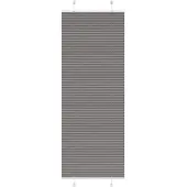 vidaXL Plissé rolgordijn 70x200 cm stofbreedte 69,4 cm antraciet