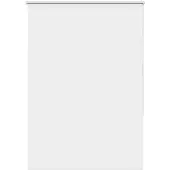 vidaXL Verduisteringsgordijn, wit, 105x130 cm, stofbreedte 100,7 cm, polyester