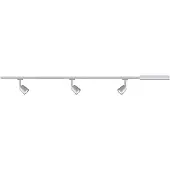 Paulmann URail Railspot Cover Startersset GU10 max. 3x10W dimbaar 230V Chroom mat, Chroom