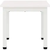 vidaXL Salontafel, wit, 40 x 40 x 36 cm, massief grenenhout