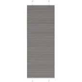 vidaXL Plissé rolgordijn 80x200 cm stofbreedte 79,4 cm antraciet