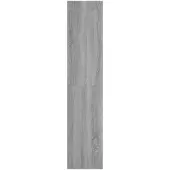 vidaXL Boekenkast / tv-meubel 36x30x143 cm grijs sonoma eikenkleurig