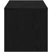 vidaXL TV-meubel 120x40x40 cm spaanplaat zwart eikenkleurig