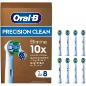 Oral-B Pro Precision Clean Opzetborstels - 8 Stuks