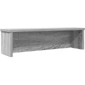 vidaXL Keukenrek stapelbaar 60x15x16cm bewerkt hout grijs sonoma eiken