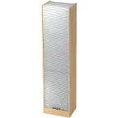 Hjh OFFICE PRO SIGNA R50 SG - Esdoorn/Zilver Roldeurkast Hoogte van de map | 5 OH Greeplijst kunststof