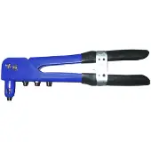 SW-Stahl SW-Staal blindnietentang, handnietentang, popnietentang, 2,4 - 250 mm, L-vormig, met kunststof coating, model 42710SB