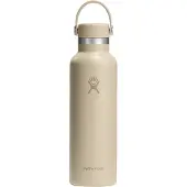 Hydroflask Standard Mouth Flex Cap Oat thermosfles, 621 ml