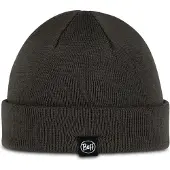 Buff - Knitted Beanie Lilon Fisherman - Muts One Size, zwart