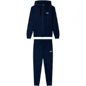 EA7 Joggingpak navy / wit