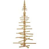 vidaXL Houten kerstboom KOTKA 210 cm Massief grenenhout