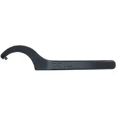 AMF haaksleutel met pen voor 68-75 mm, gehard, lengte 240 mm, met bronskleurige afwerking - 54973