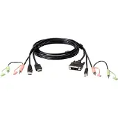 Aten 2L-7D02DHX2 USB HDMI naar DVI-D Secure KVM Kabel Set