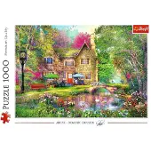 Trefl legpuzzel 1000 stukjes - Forest haven puzzel volwassenen.